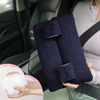Seat Belt Pillow Post Surgery, Chemo Port Pillow for Seatbelt Chest Protector Chemo Patients Pacemaker Heart Surgery Recovery Support Cushion Gifts for Women with Insert Ice Pockets