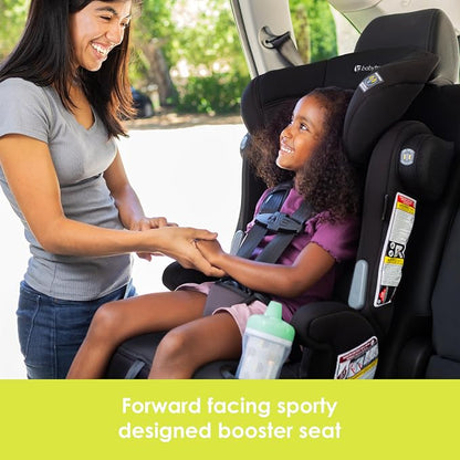Baby Trend Hybrid SI 3-in-1 Combination Booster Seat, Hoboken Teal – Side-Impact Protection, 3-Stage Growth Design, Adjustable Headrest, Cushioned Comfort