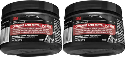 3M Chrome and Metal Polish, 39527, 10 oz, Pink (Pack of 2)