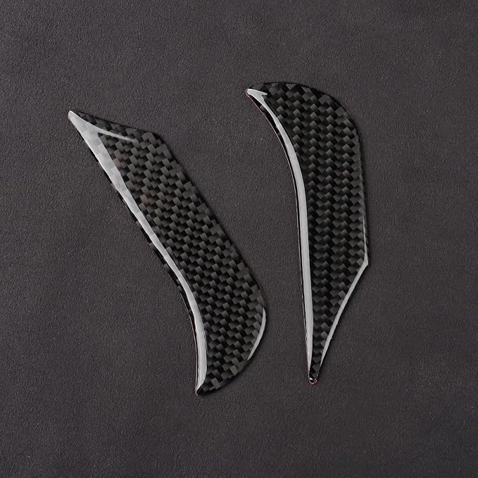 NVCNX Real Premium Carbon Fiber for Toyota Tundra 2022-2026 / Sequoia 2023-2026 2024 2025 Truck Pickup SUV Car Dash Instrument Cluster Cover Interior Trim Accessories Thick Overlay Sticker Decal 2PCs