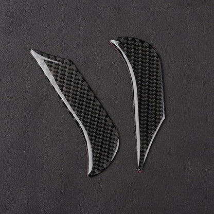 NVCNX Real Premium Carbon Fiber for Toyota Tundra 2022-2026 / Sequoia 2023-2026 2024 2025 Truck Pickup SUV Car Dash Instrument Cluster Cover Interior Trim Accessories Thick Overlay Sticker Decal 2PCs