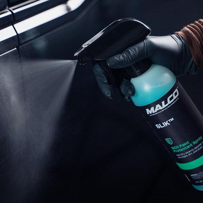 Malco SLIK SiO2 UV Paint Protection + Shine Spray for Vehicles (60-Day Advanced Protection & Shine) - Rejuvenates and Protects Exterior Finishes with Deep Shine/UV and Environmental Shield (264016)