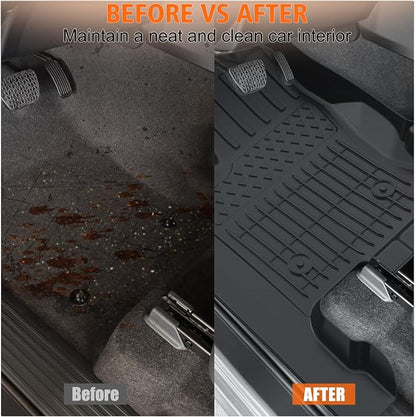 All Weather Car Floor Mats for 2025 2026 Toyota 4Runner 7 Seats (SR5/Limited), TPE Rubber Floor Liners Anti-Slip Full Set Automotive Mats for 2025 2026 Toyota 4Runner Accessories (Not for Hybrid/EV)