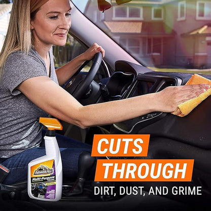 Armor All Multi Purpose Cleaner, Car Cleaner Spray for All Auto Surfaces, 16 Fl Oz (Pack of 2)