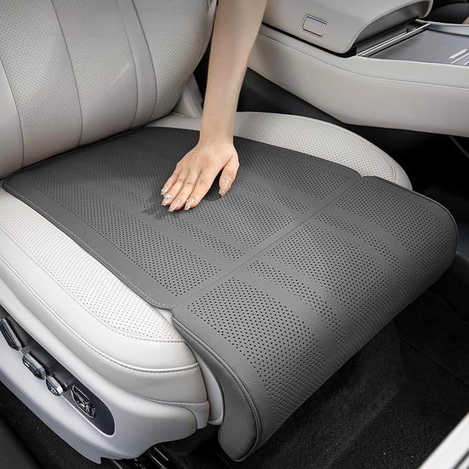 Car Seat Leg Support Extension Cushion for Car Driver Seat Extender Pad Leg Support Seat Pillow For Auid Q5 BMW X5 Toyota RAV4 Ford F150 Hyundai Tucson Honda CRV etc Universal Seat Cushion (Black)