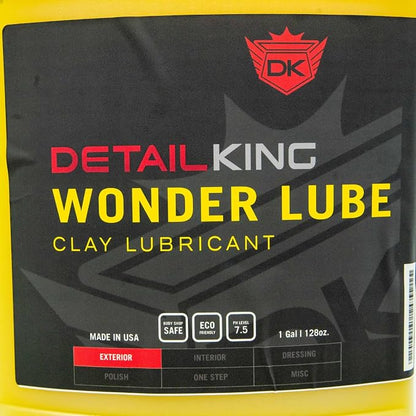 Wonder Lube Clay Lubricant - Gallon - Water-Based Lubricant - Creates a Slick Surface for The Claying Process