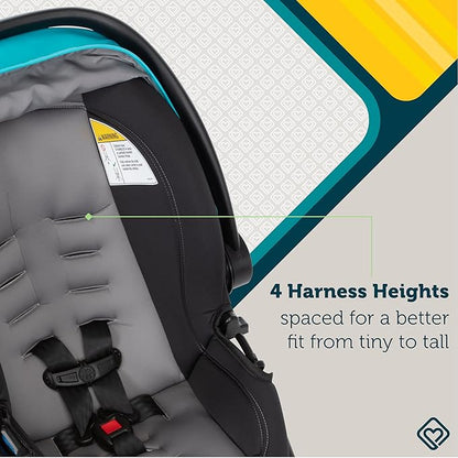 Safety 1st OnBoard FLX Infant Car Seat with Base, Lightweight Baby Car Seat for Travel, Lake Blue 2