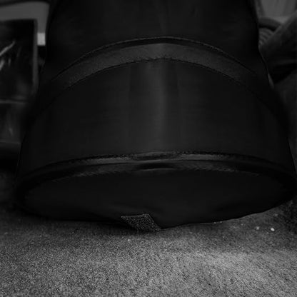 FH Group FH1120 Collapsible Trash Can (Black) Small with Gift - Universal for Cars Trucks and SUVs