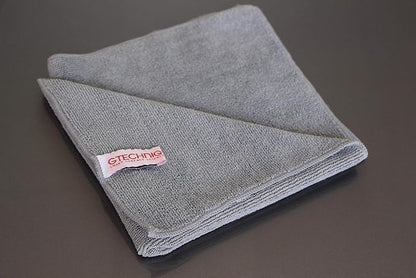 Gtechniq MF1 ZeroR Microfiber Cloth for Cars (10 Pack) | Soft Car Cleaning Cloth with Ultra Split Fibers, Machine Washable
