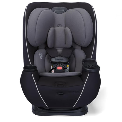 Maxi-Cosi Pria Max+ All-in-One Baby Convertible Car Seat, Rear Facing, Forward Facing Car Seat, Toddler Booster, Easy Latch Install, Magnetic Buckle, Adjustable Harness, Cup Holders, Sea Shadow