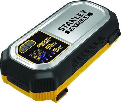 Stanley LJ25FC 2500 Peak Amp Lithium Jump Starter with USB Power and Carrying Case