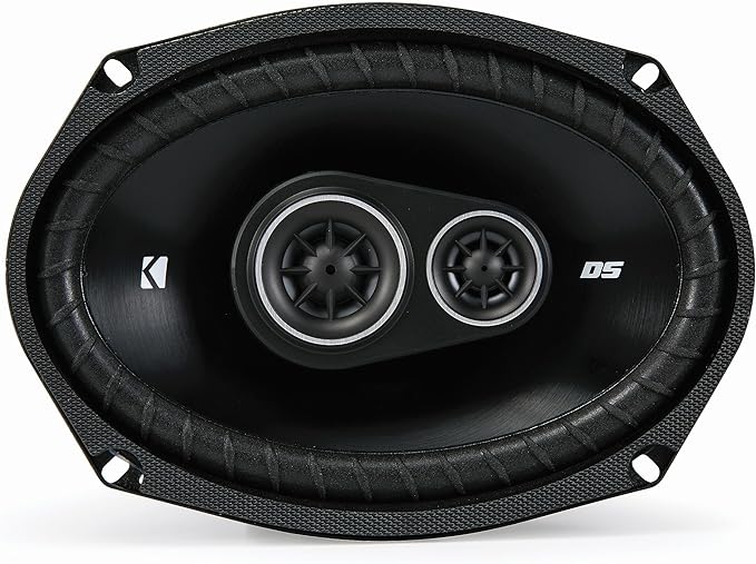 KICKER DSC6930 6x9-Inch (160x230mm) 3-Way Speakers, 4-Ohm (Pair)