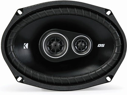 KICKER DSC6930 6x9-Inch (160x230mm) 3-Way Speakers, 4-Ohm (Pair)