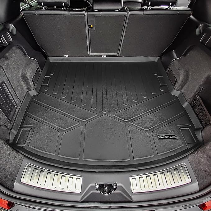 SMARTLINER All Weather Protection Custom Fit 2 Row Floor Mats and Cargo Liner Set Compatible with 2020-2025 Land Rover Discovery Sport