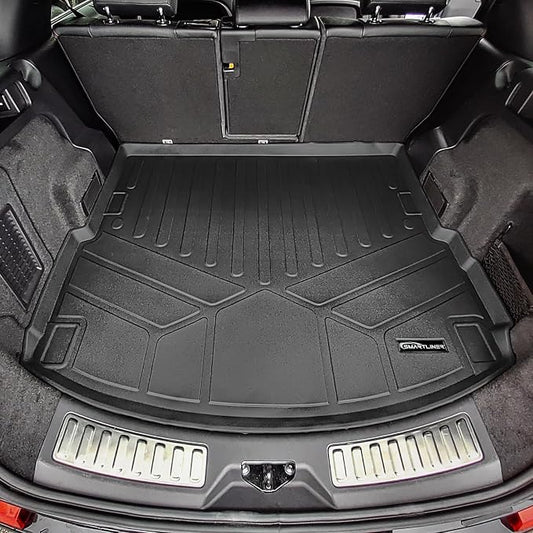 SMARTLINER All Weather Protection Custom Fit Cargo Liner Behind The 2nd Row Compatible with 2020-2025 Land Rover Discovery Sport