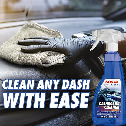 SONAX Ultimate Car Detailing Kit | 11-Piece Complete Car Care Set | Car Wash Shampoo, Wheel Cleaner, Tire Gloss Gel, Ceramic Detailer, Dashboard & Glass Cleaner | Microfiber Towels, Wash Mitt & Bucket