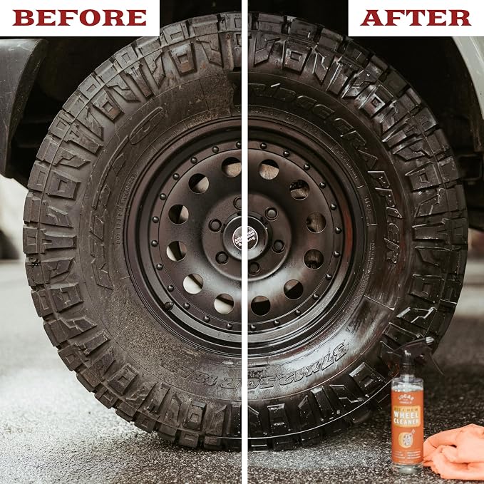 SOCAR Pit Crew Wheel Cleaner - 16 fl oz Removes Brake Dust, Road Dirt, Grime. Professional Strength Powerful Formula. Safe for Aluminum, Chrome, Alloy Wheels, Brake Components