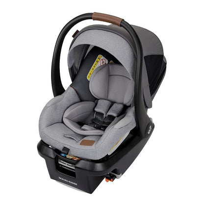 Maxi-Cosi Mico Luxe+ Baby Car Seat: Infant Car Seat with Base and Versatile Baby Carrier Seat Functionality, Urban Wonder