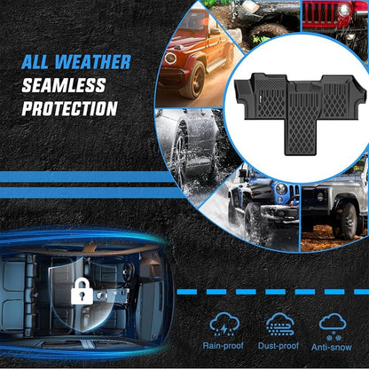 Nilight TPE Floor Mats for Dodge Ram Promaster 1500 2500 3500 2018 2019 2020 2021 2022 2023 2024 2025 All Weather Custom Fit Heavy Duty Floor Liners