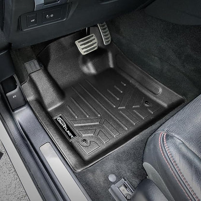 SMARTLINER All Weather Protection Custom Fit 2 Row Floor Mat Liner Set Compatible with 2020-2025 Land Rover Discovery Sport