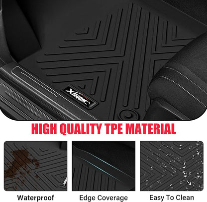 Floor Mats for 2021-2025 2026 Chevrolet/Chevy Tahoe/GMC Yukon 7 Seater with Trunk Mat All Weather TPE Rubber Cargo Liner Full Set for Chevrolet Tahoe/GMC Yukon Accessories (Not for Yukon XL)