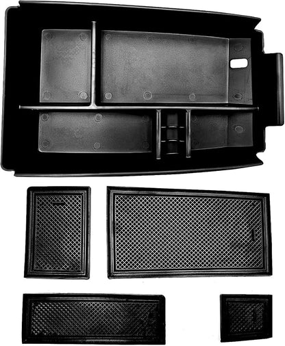 Center Console Organizer Interior Storage Box Fits for Ford Escape 2020 2021 2022 2023 2024 2025 2026 and 2021 2022 2023 2024 2025 2026 Bronco Sport Accessories