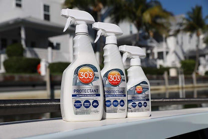 303 Products Aerospace Protectant Size: 32 Oz | Provides UV protection for marine vinyl and surfaces while helping prevent fading, cracking, and staining.