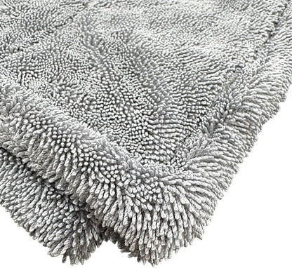 DIY Detail Twist Loop Drying Towel 3-Pack – Ultra-Absorbent 1200 GSM Microfiber Towels for Car Drying, Detailing, and Spot-Free Finishing – Edgeless, Streak-Free, Scratch-Free – 15” x 8”