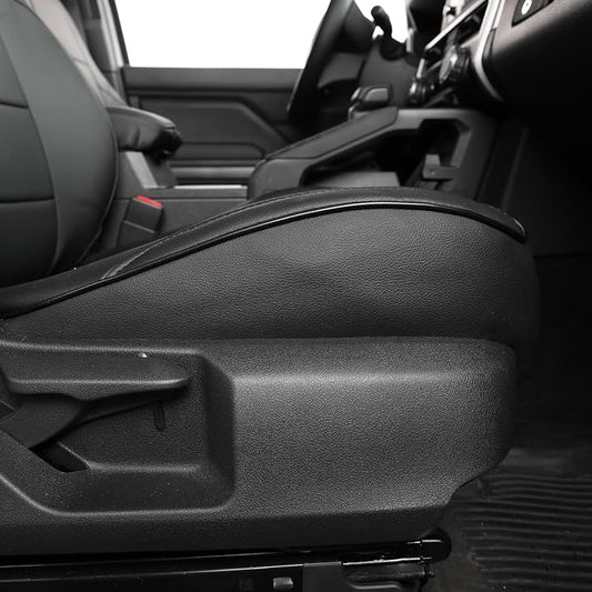 EKR Tacoma Car Seat Covers Custom Fit for Toyota Tacoma (Petrol) 2024 2025 2026 DoubleCab/CrewCab SR/SR5/TRD Sport/TRD Off-Road/Limited -Truck Seat Covers Full Set,Faux Leather(Black)