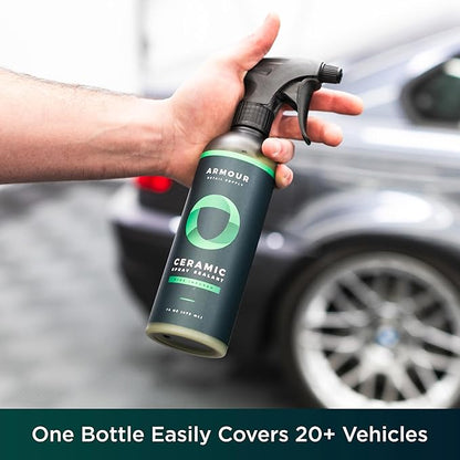 Armour Detail Supply Ceramic Spray Sealant Coating - Superior Automotive Protection, Safe on all Vehicles, Ultra Hydrophobic