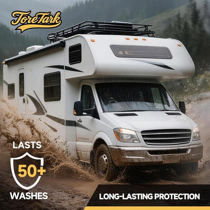 RV Accessories for Outside, Ceramic Coating for RV Polish (32 Fl Oz), Unmatched Shine Car Wax Coating Spray, No Pungent Smell, Quick Detailer Spray Wax, Lasts 50+ Washes Car Paint Sealant