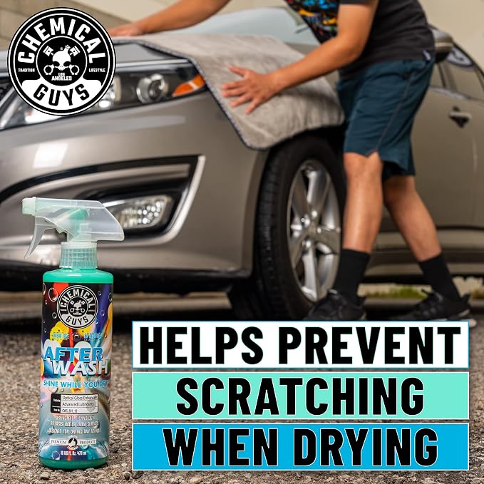 Chemical Guys CWS_801_16 After Wash Sprayable Gloss Boosting Car Wash Drying Aid (Helps Reduce Water Spots), 16 fl. Oz (Pack of 2)