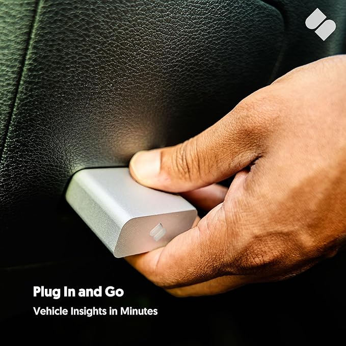 SPARQ OBD2 Scanner Bluetooth for iPhone/iOS, Vehicle Insights, Accident & Title History, Recall Alerts, Repair Estimates, Check Engine Light Explanations, No Subscription, Gas/Hybrid Vehicles 2008+