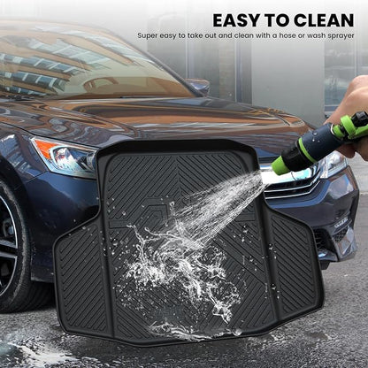 LASFIT Trunk Mat for Honda Accord Seden 2026 2025 2024 2023 2022 2021 2020 2019 2018 (Gasoline & Hybrid), All Weather TPE Custom Fit Accord Trunk Liner Trunk Tray Cargo Liner Accessories, Black