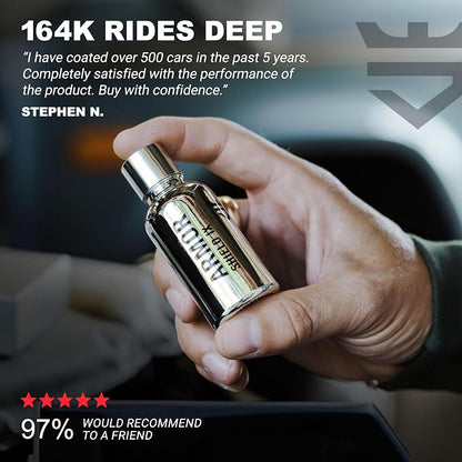 AvalonKing Armor Shield IX – DIY Ceramic Coating Kit for Cars – High Gloss, Hydrophobic & 2-Year Protection – Easy Home Application – Paint, Glass, Rims & Trim – 30ml