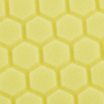 Chemical Guys BUFX_101HEX6 BUFX_101_HEX6 Hex-Logic Heavy Cutting Pad, Yellow (6.5 Inch Pad Made for 6 Inch Backing Plates), 1 Pad Included