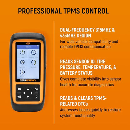 GEARWRENCH Universal Tire Pressure Monitoring System Programming & Diagnostic Tool | GWTPMS