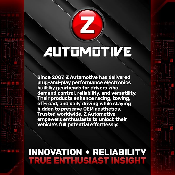 Z Automotive NoLimitz Performance and Security Kit fits 2014-2022 Grand Cherokee & 2014-2026 Durango & 2015-2023 Challenger & Charger & Chrysler 300 | Improves Security | Easy Installation