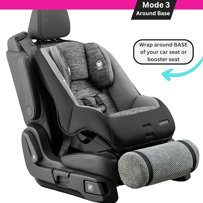 Car Seat Foot Rest for Kids | Car Seat Accessories | Leg Rest for Car Seat Kids | Car Foot Rest with Extra Long Straps Adjusts to Any Carseat Or Toodlers Booster Seat Navy by SWANOO
