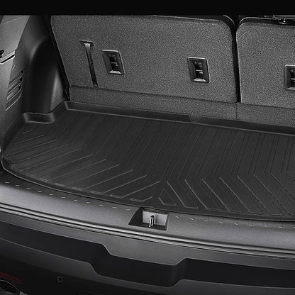 for Chevy Traverse 2018-2023 Floor Mats & Cargo Liner ONLY for 7 Seats Bucket Seats, All Weather TPE Rubber Mats for Chevy/for Chevrolet Traverse Accessories (Fit 2024 Traverse Limited)