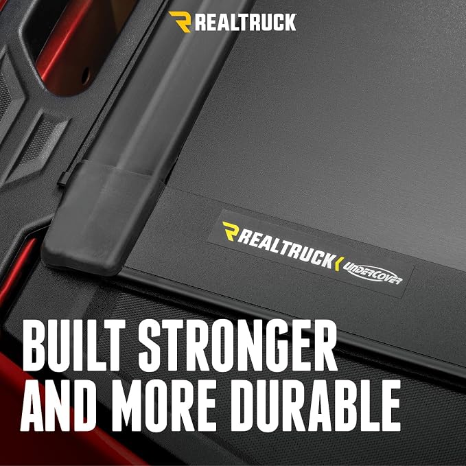 RealTruck Undercover Ultra Flex Hard Folding Truck Bed Tonneau Cover | UX22004 | Fits 2004-2014 Ford F-150 6' 7" Bed (78.8")