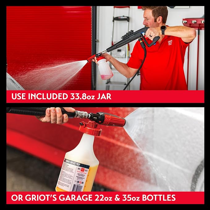 Griot's Garage Brilliant Finish Foam Cannon for Pressure Washers, Foam Cannon