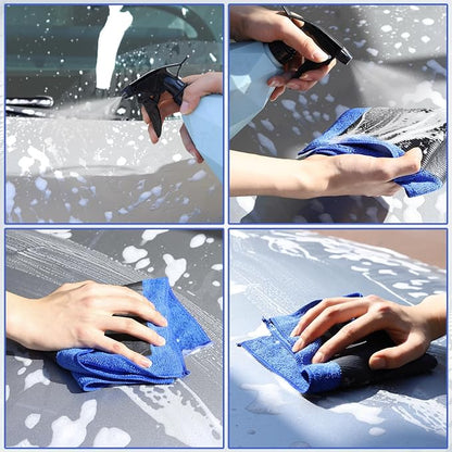 Clay Towel 2 Pcs Clay Towel Microfiber Car Detailing