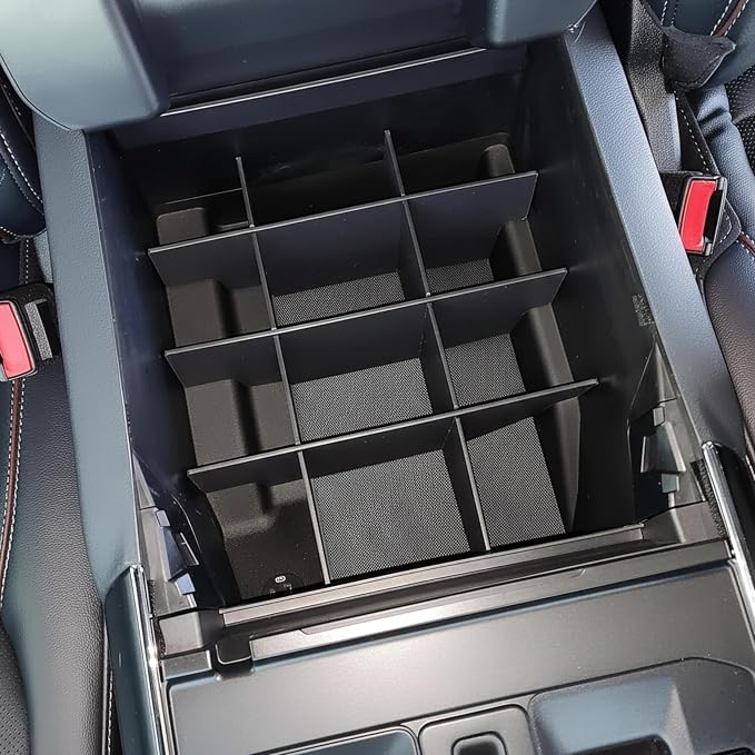 Vehicle OCD - Center Console Organizer for Ford F150 (2021-2026) (Full Console w/Bucket Seats ONLY) - Made in USA - Select 2024-2026 Models - SLX169
