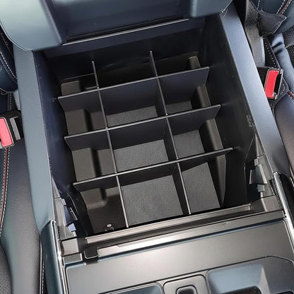 Vehicle OCD - Center Console Organizer for Ford F150 (2021-2026) (Full Console w/Bucket Seats ONLY) - Made in USA - Select 2024-2026 Models - SLX169