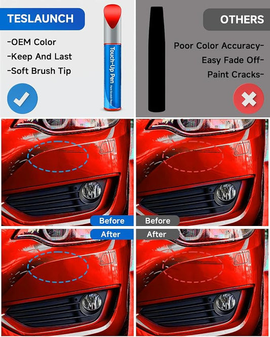 G7C/WA130X Red Hot Touch Up Paint Compatible with Chevrolet GMC Buick Cadillac Exact Match Touch Up Paint Car Scratch Repair