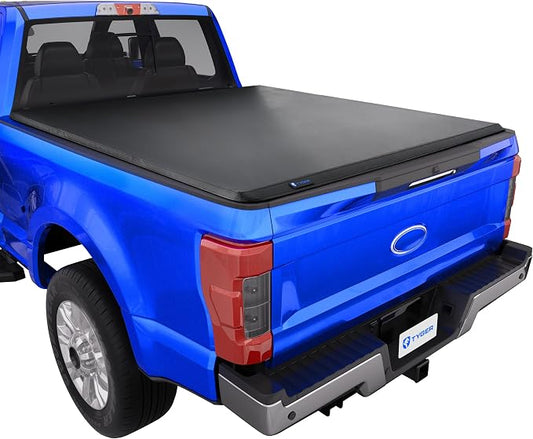 Tyger Auto T3 Soft Tri-fold Truck Bed Tonneau Cover Compatible with 2017-2026 Ford F-250 F-350 Super Duty | 6.75' (82") Bed | TG-BC3F1124
