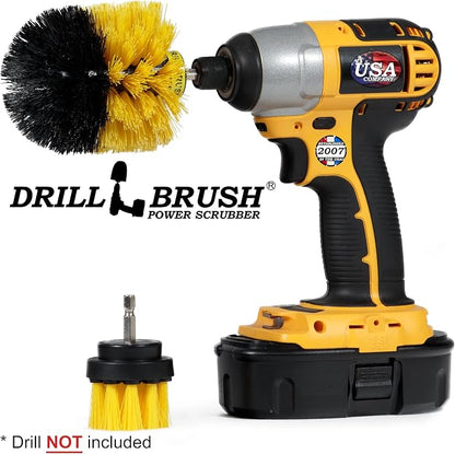 Bathroom Cleaning Brush Set - Cleaning Scrub Brush - Tile Cleaning Brush - Power Cleaning Brush - Scrub Brush - Brush Cleaning Tool - Grout Cleaning Tool - Home Cleaning Gadgets - Clean Shower Brush