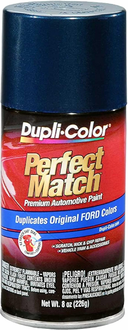 Dupli-Color Perfect Match Premium Automotive Paint, Dark Blue, 8 oz