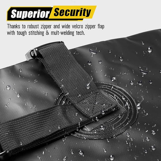 Arksen 8.9 Cu Ft Waterproof Hitch Cargo Carrier Bag – Fits 32 x 26 x 4 Inch Baskets (No Rack Needed), Large Storage for RV